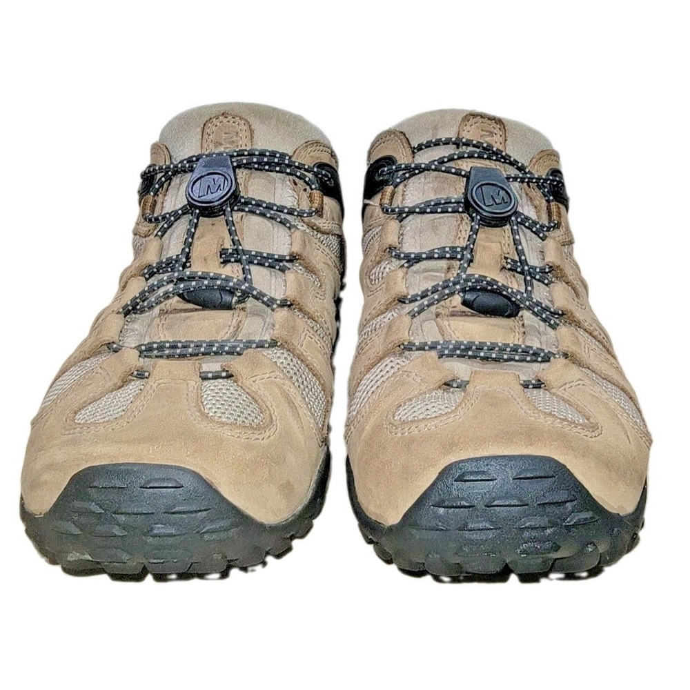 Merrell Chameleon 8 Stretch Hiking Shoes Mens 7 Brown Vibram Outdoor Sneakers - Picture 7 of 13